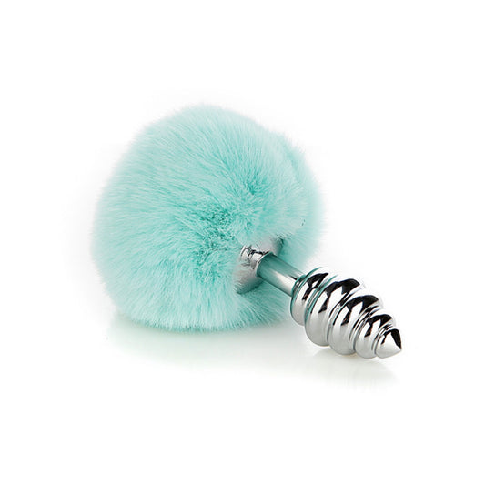 Detachable Imitation Rabbit Ball Tail Anal Plug Fo