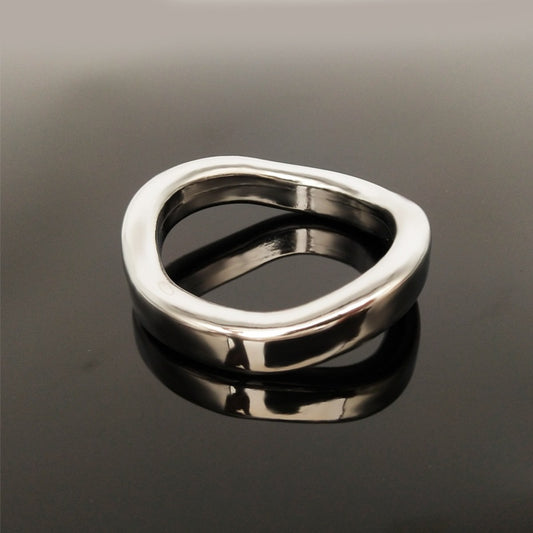 Metal O Rings Magnetic Lock Penis delay Ring chas 