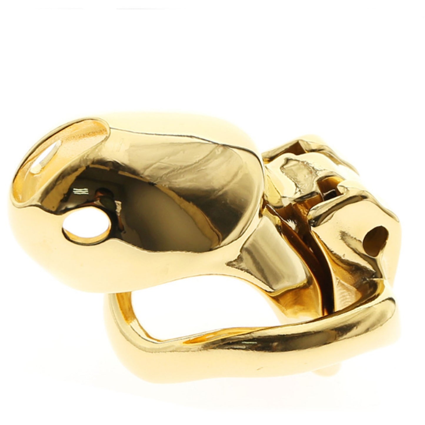 Gold Metal Chastity Lock Chastity Device Penis Res