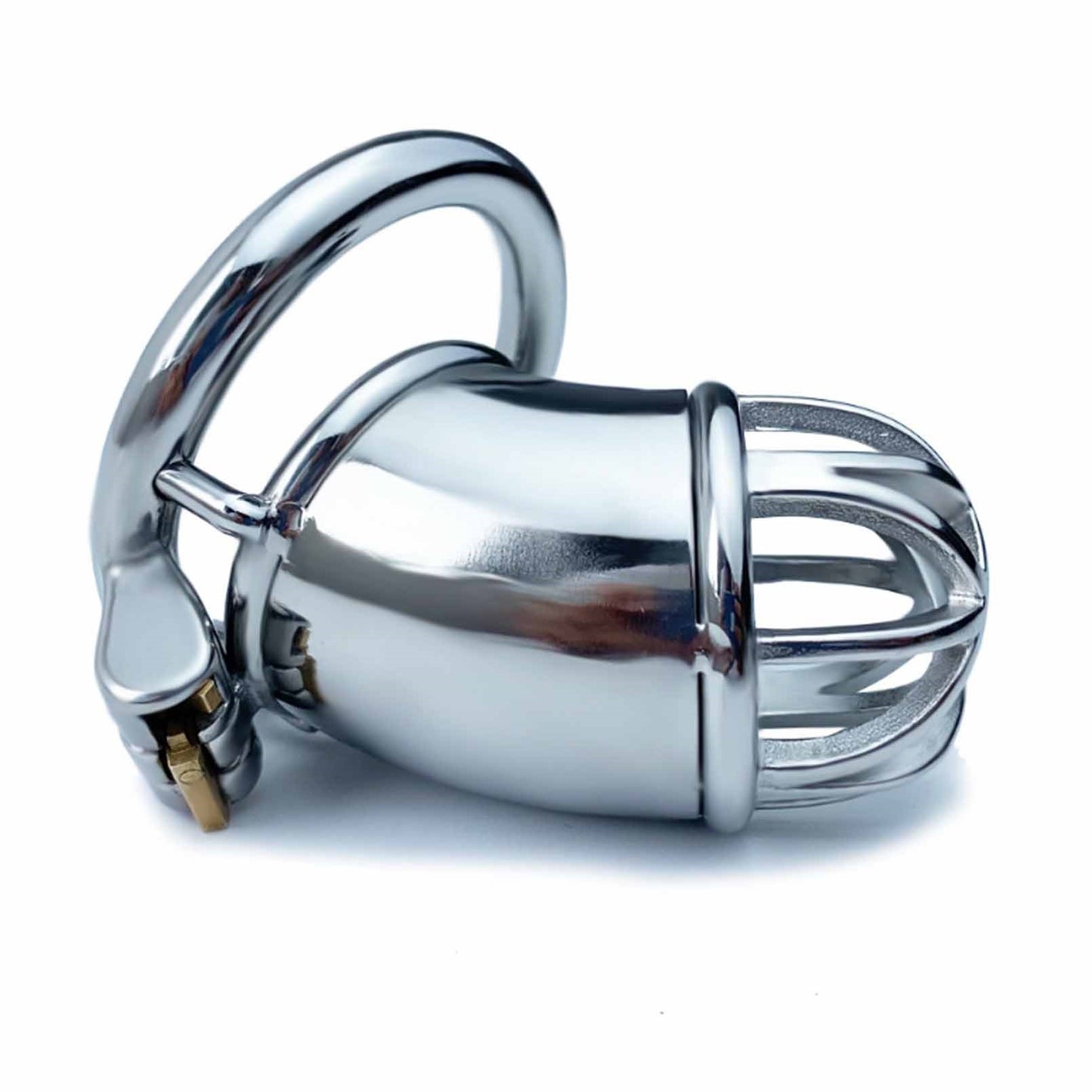 304 Stainless-steel Master Slave Chastity Device M