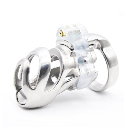 Male Stainless Steel Chastity Device With Anti-dro