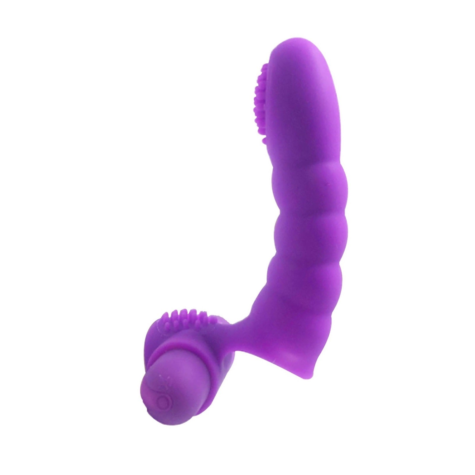 Female rechargeable silicone finger cots vibrating