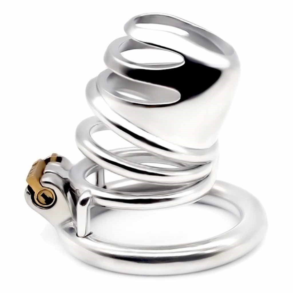 Small Male Chastity Device Stainless Steel Ergonom