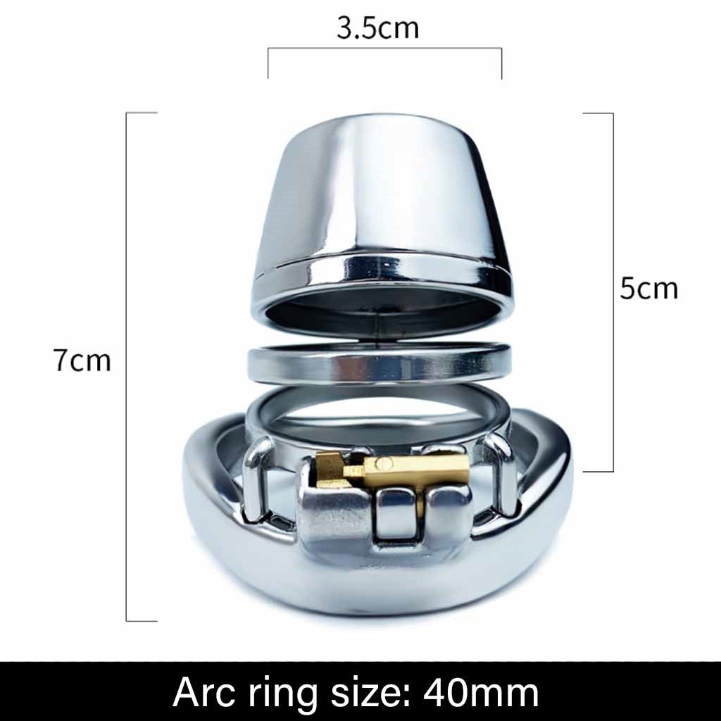 Stainless Steel Male Chastity Device Steel Chastit