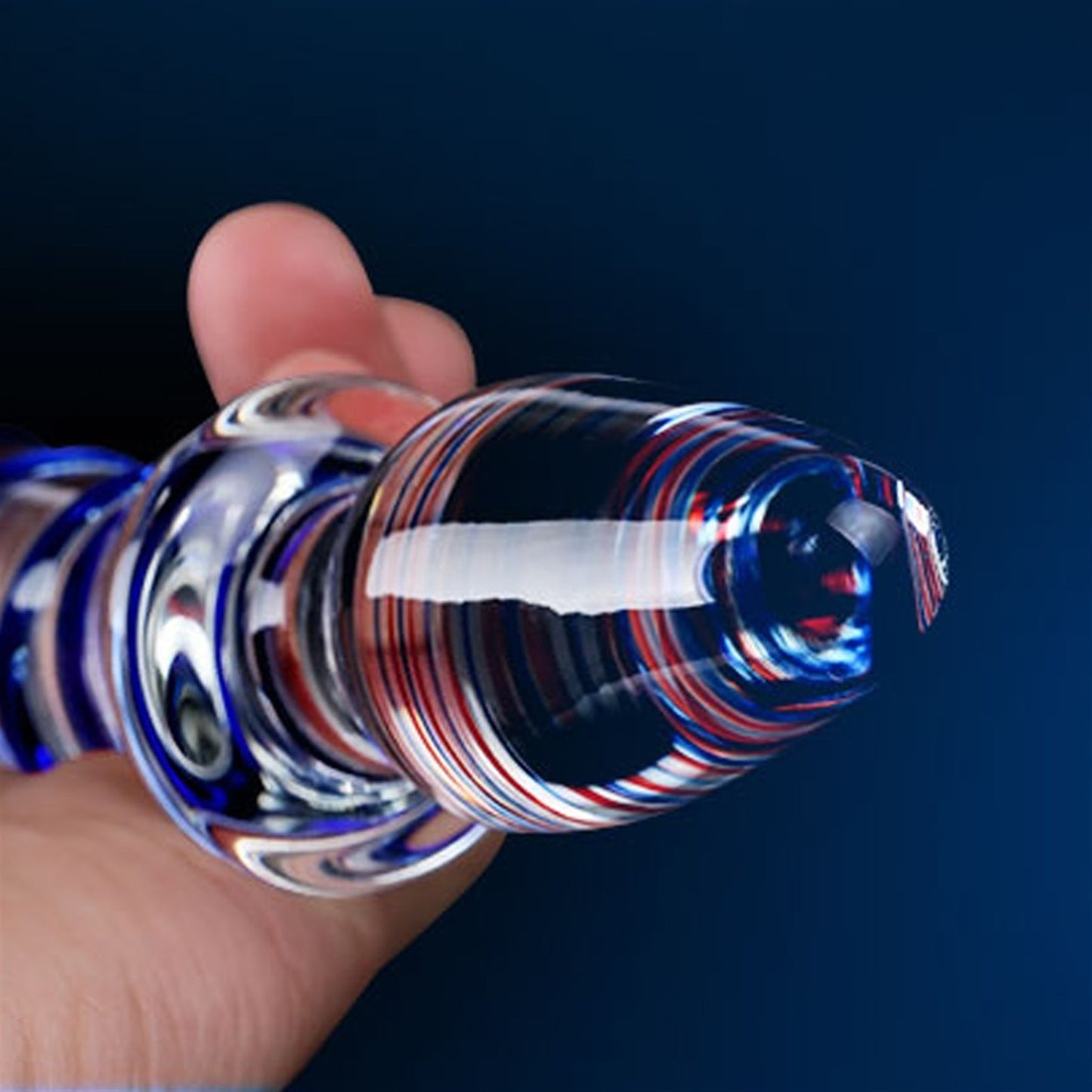 Glass crystal penis for men's women's  anus Sierra