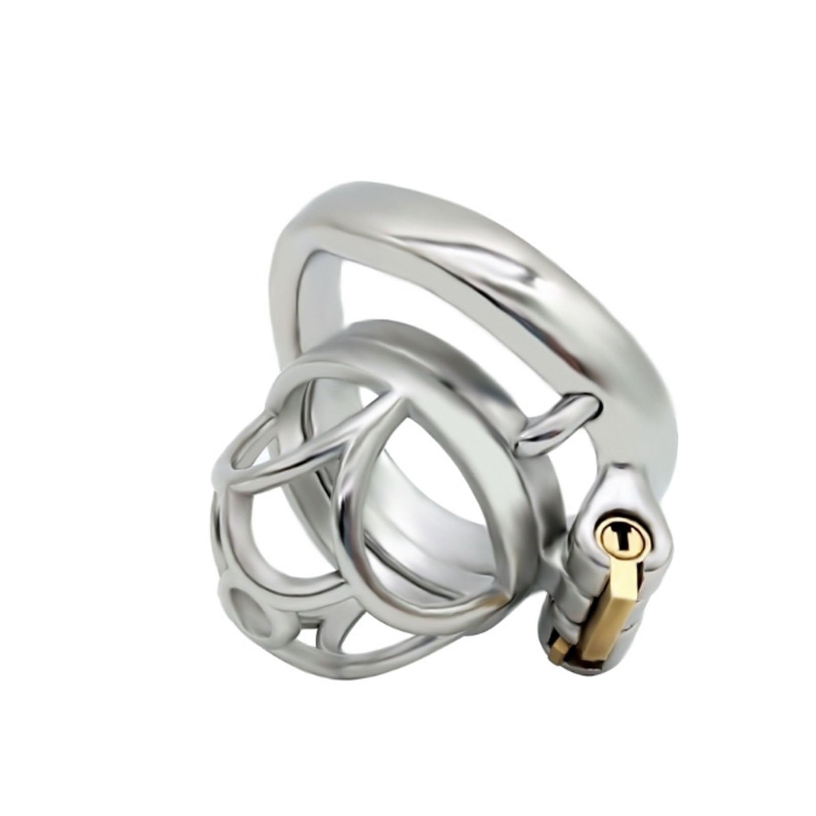 Male Stainless Steel Chastity Device Metal Chastit