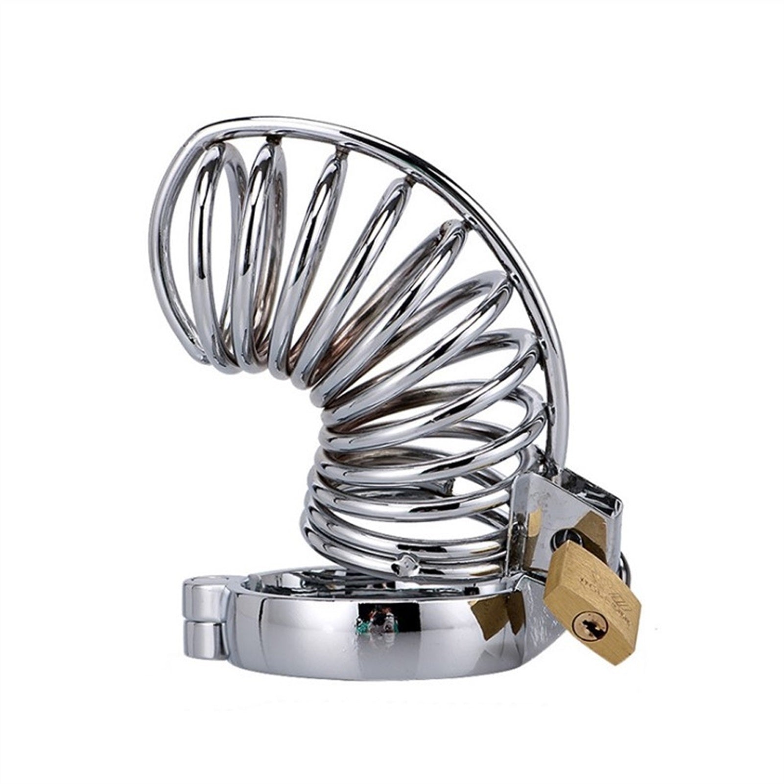 Adult Toy Metal Stainless-steel Cage Ring Device B