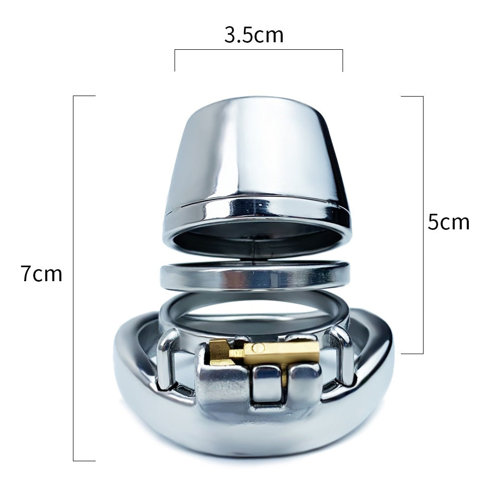 Stainless Steel Male Chastity Device Steel Chastit