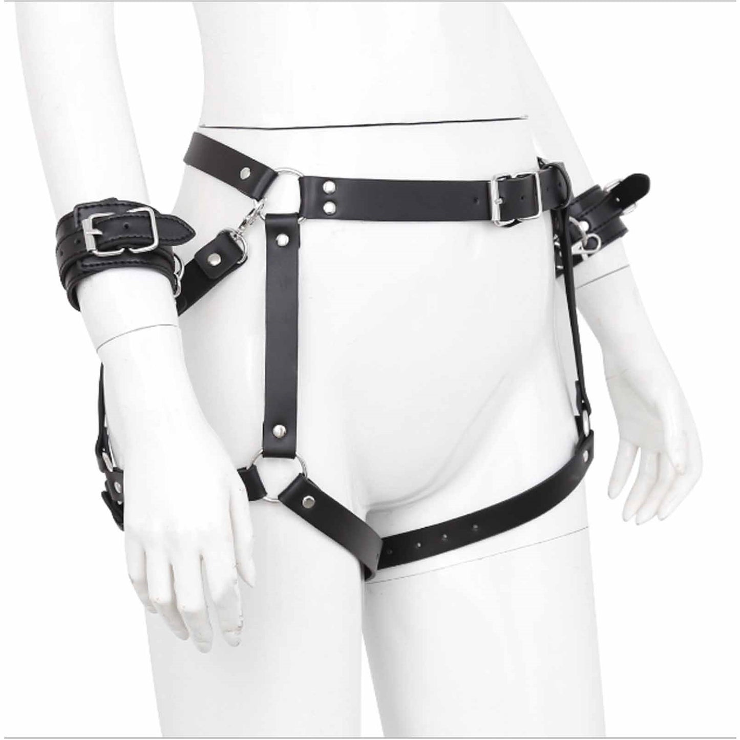 Female Chastity Belt Adjustable Stainless Steel Ch