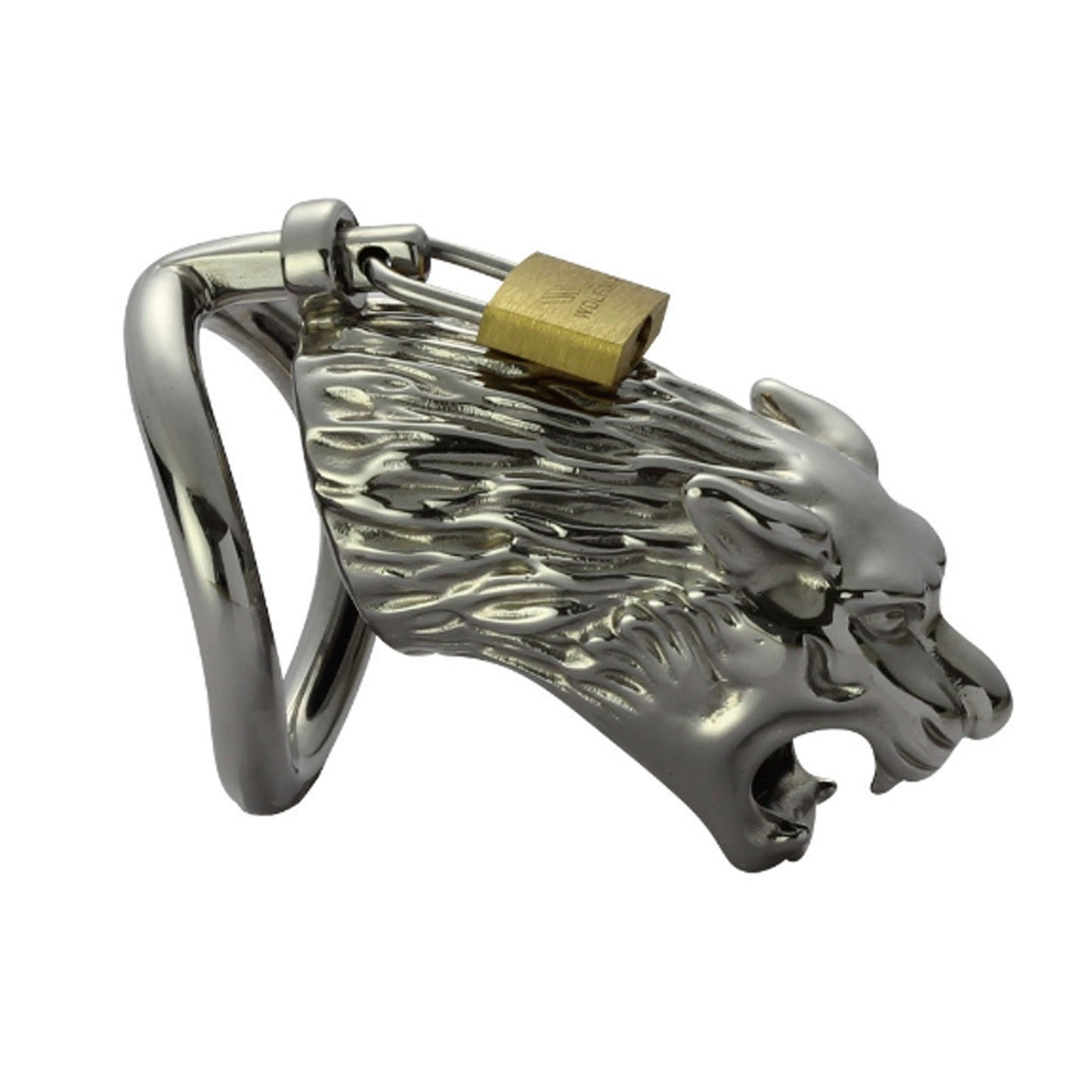 Stainless Steel Chicken  Tiger head Head Cage Ring