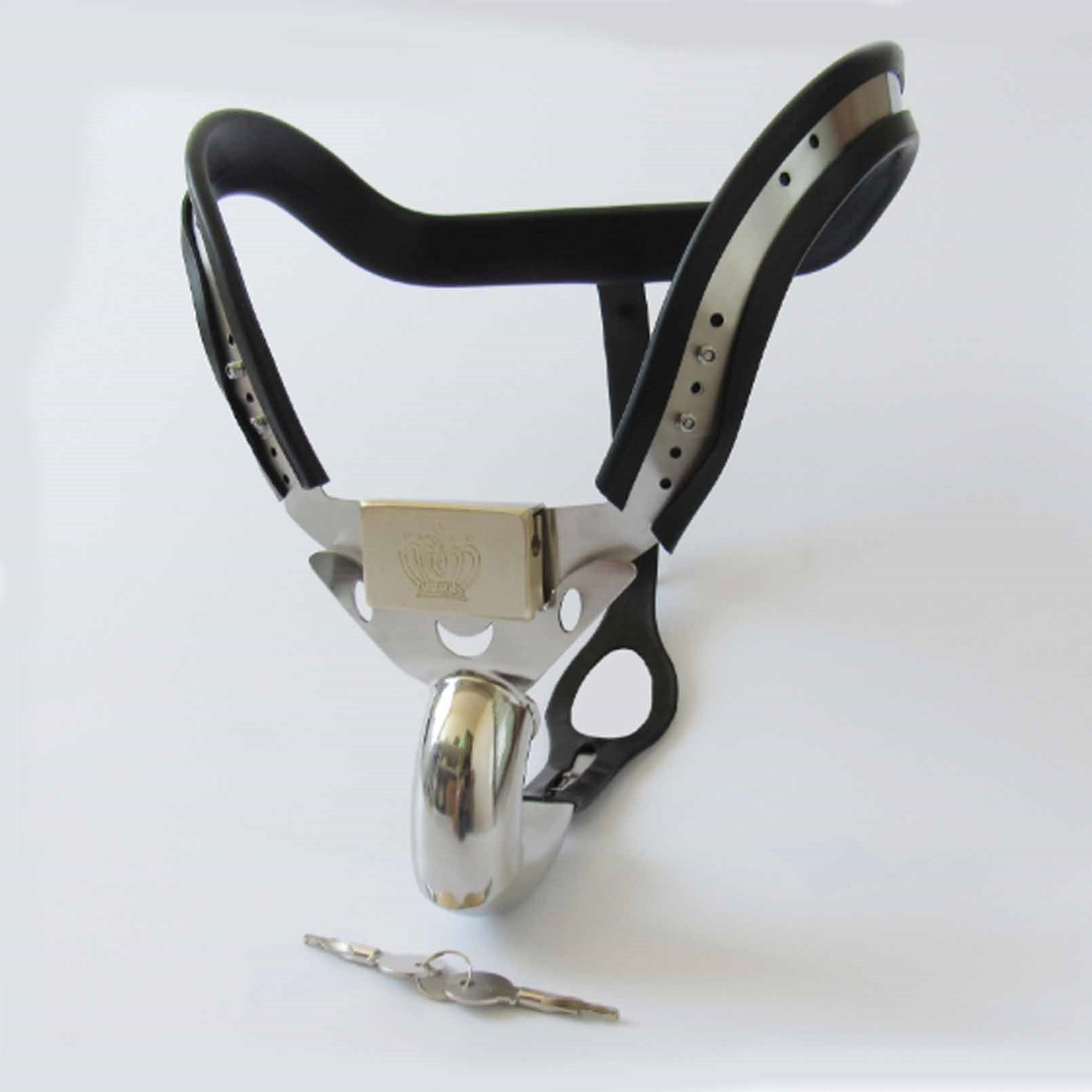 Female Chastity Belt Adjustable Stainless Steel Ch