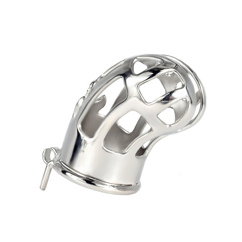 Medical Grade Stainless Steel Chastity Device Male