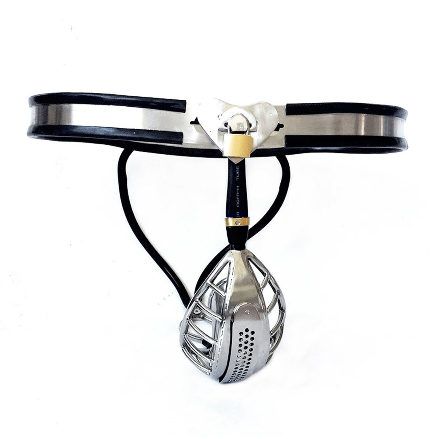 Men's One Belt Chastity Belt Stainless Steel Chast