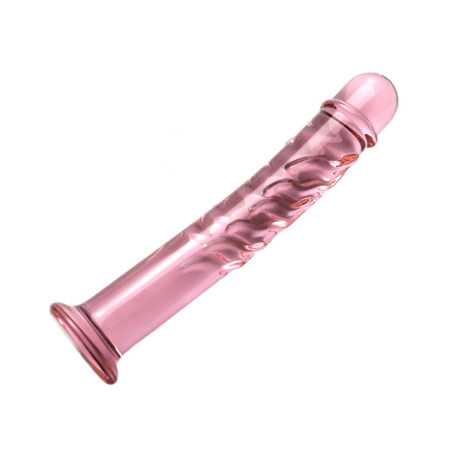 Crystal Glass Adult Toy Metal Anal Plug Ring For C