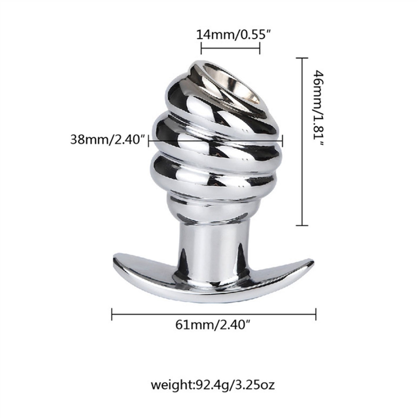 Metal Thread Stainless Steel Crystal Plug Release 