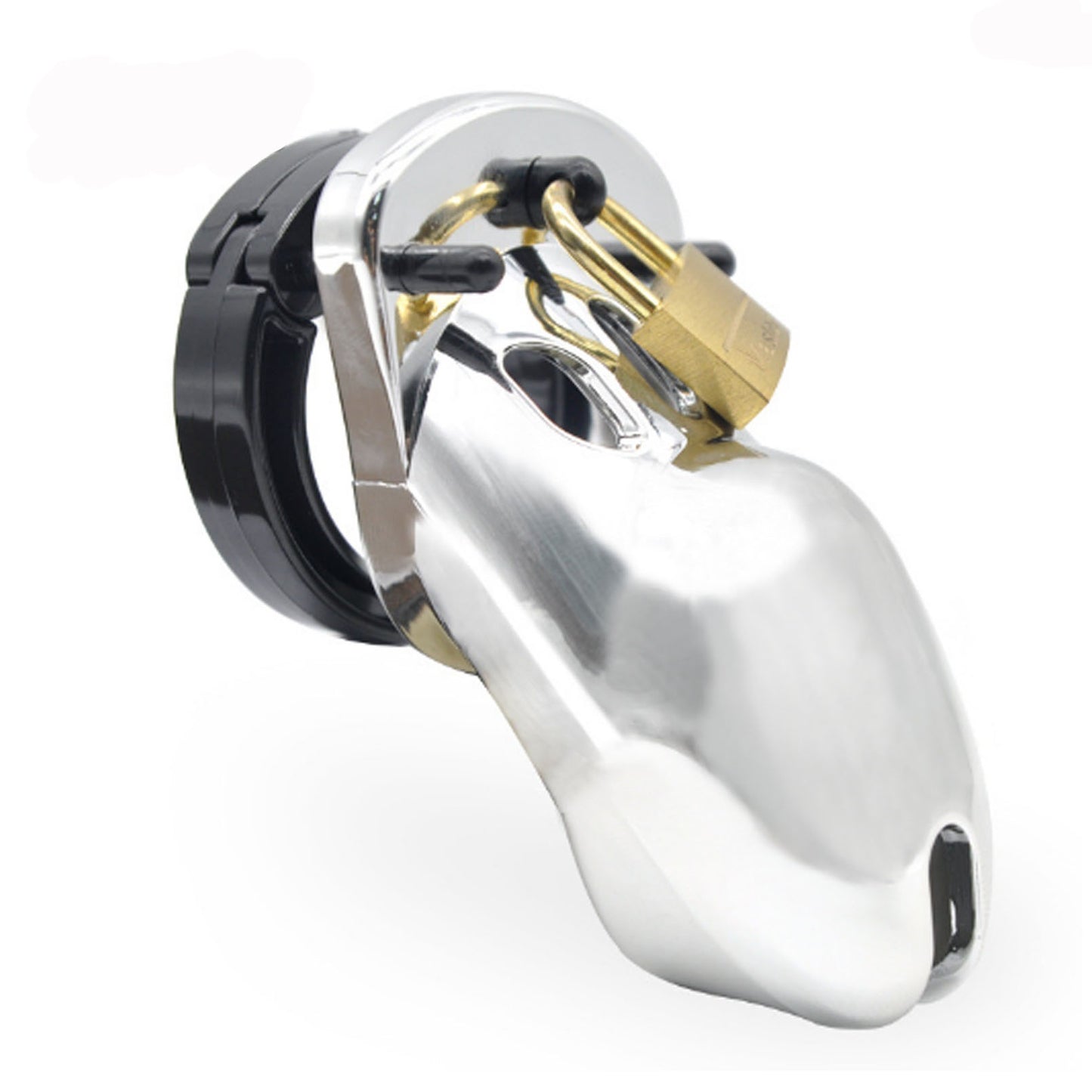 Master Slave Chastity Device Metal Cage For Man Su