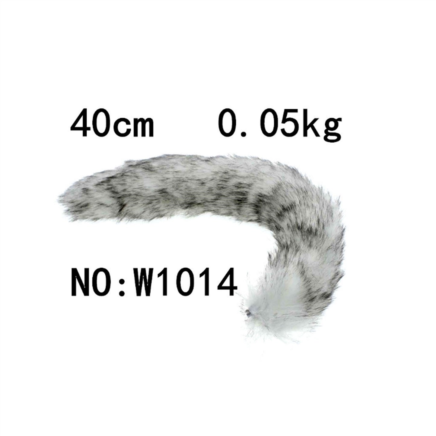 Removable Imitation Fox Tail Anal Plug For Couple 