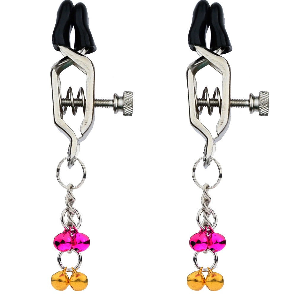 Nipple Clamps with Bell Non Pierced Nipple Rings N