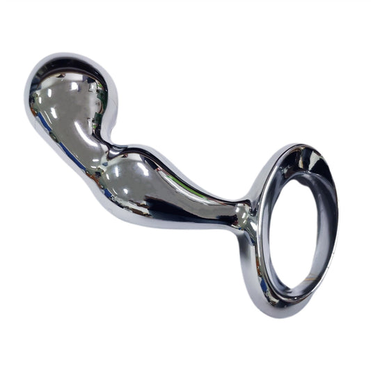 Stainless Steel Anal Plug Ring for Couple Game bed