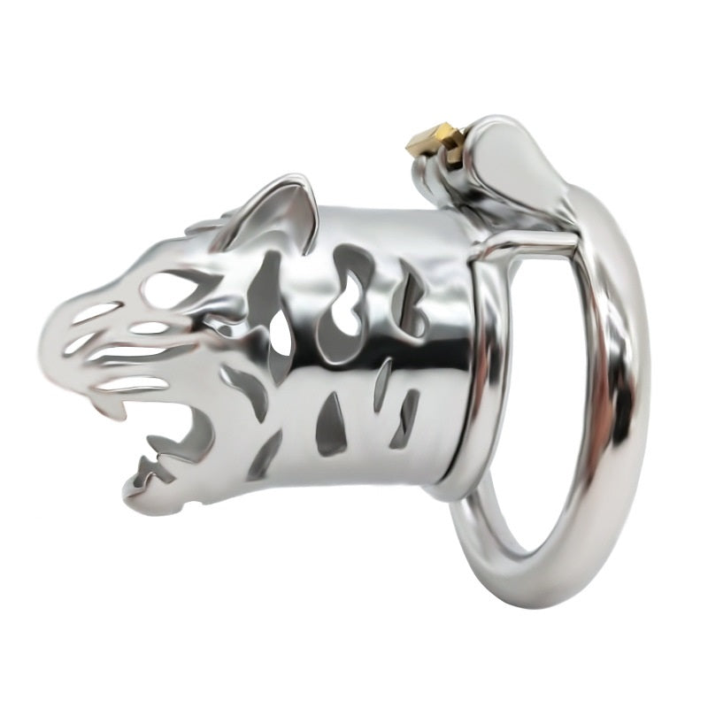 Male Cock Cage Chastity Device, Stainless Steel Ch