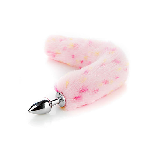 Removable Imitation Fox Tail Anal Plug For Couple 