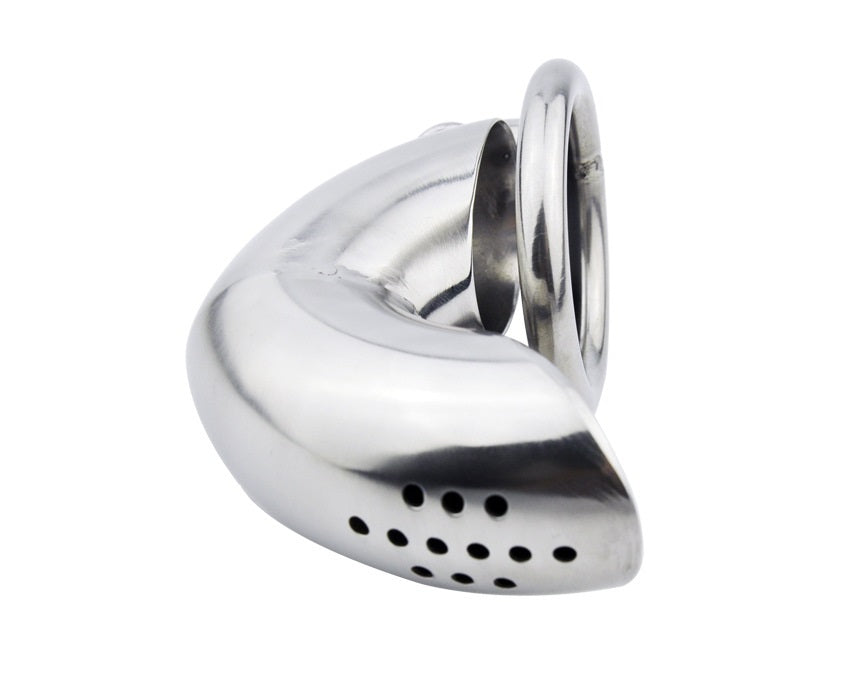 Stainless Steel Small Male Chastity Device Ergonom