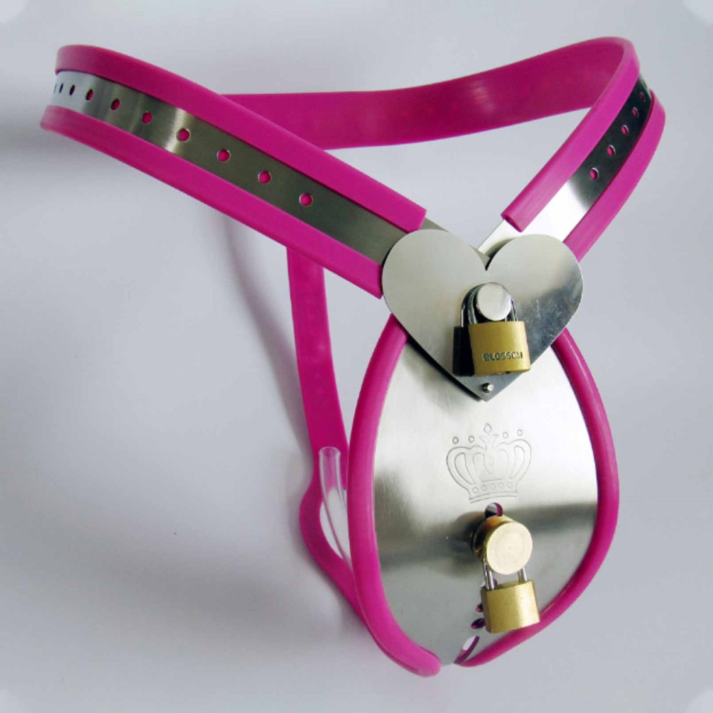 Female Chastity Belt Adjustable Stainless Steel Ch