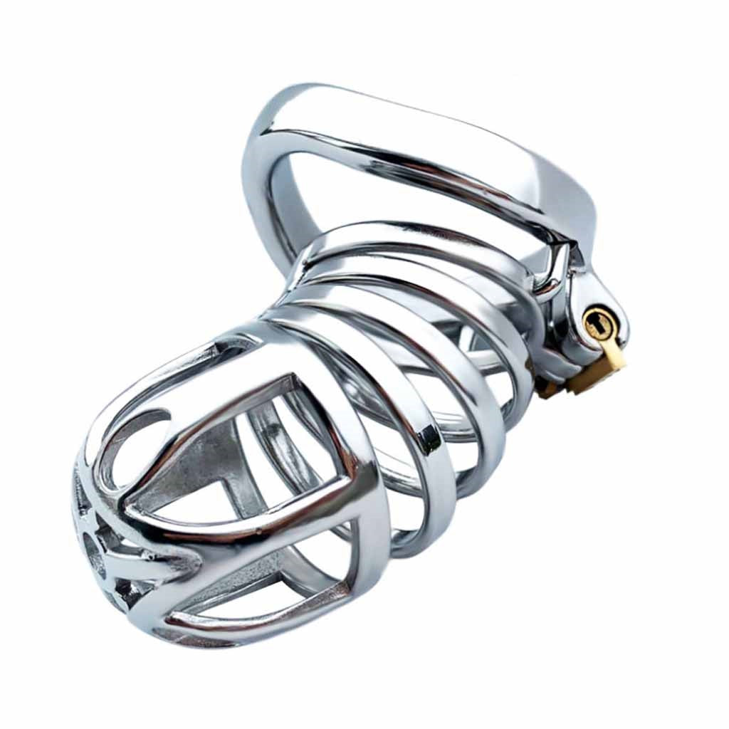 Ergonomic Design Chastity Device 2 Built-in Locks 