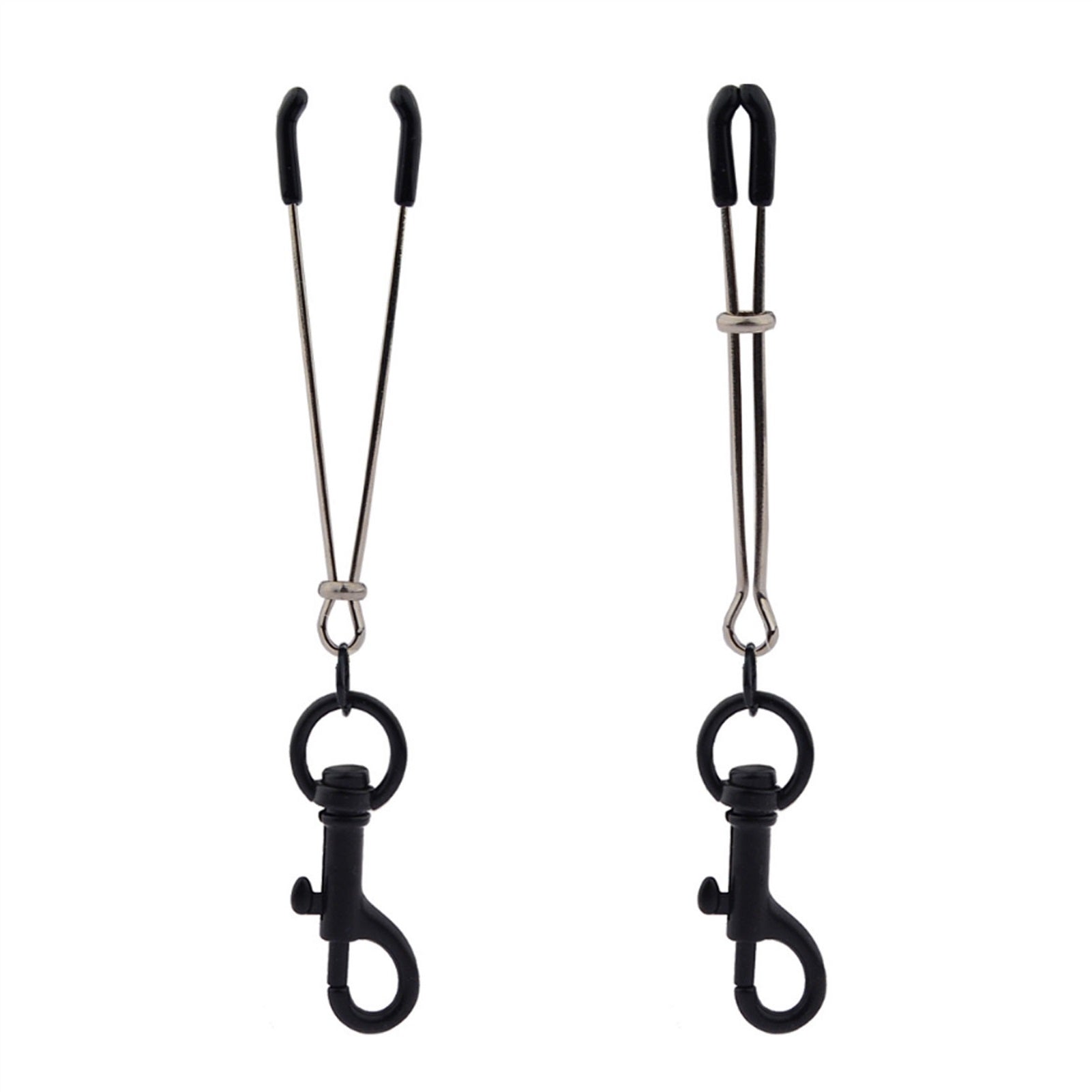 Hook Up Metal Mimi Clip Nipple Clamps With Black B