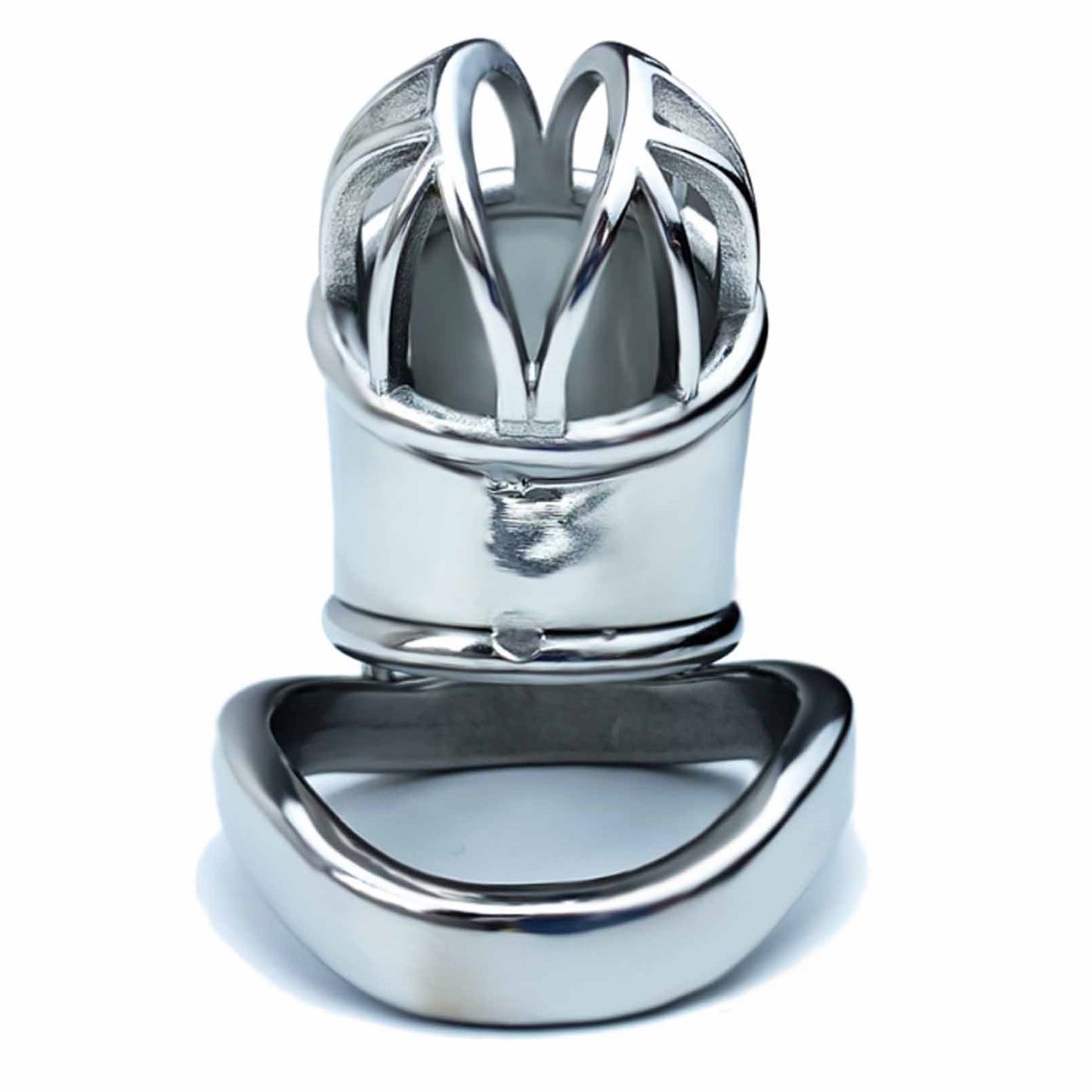 304 Stainless-steel Master Slave Chastity Device M