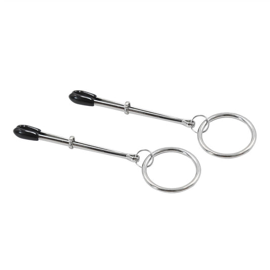 Adult Toy Metal Adjustable Nipple Clamps With Roun