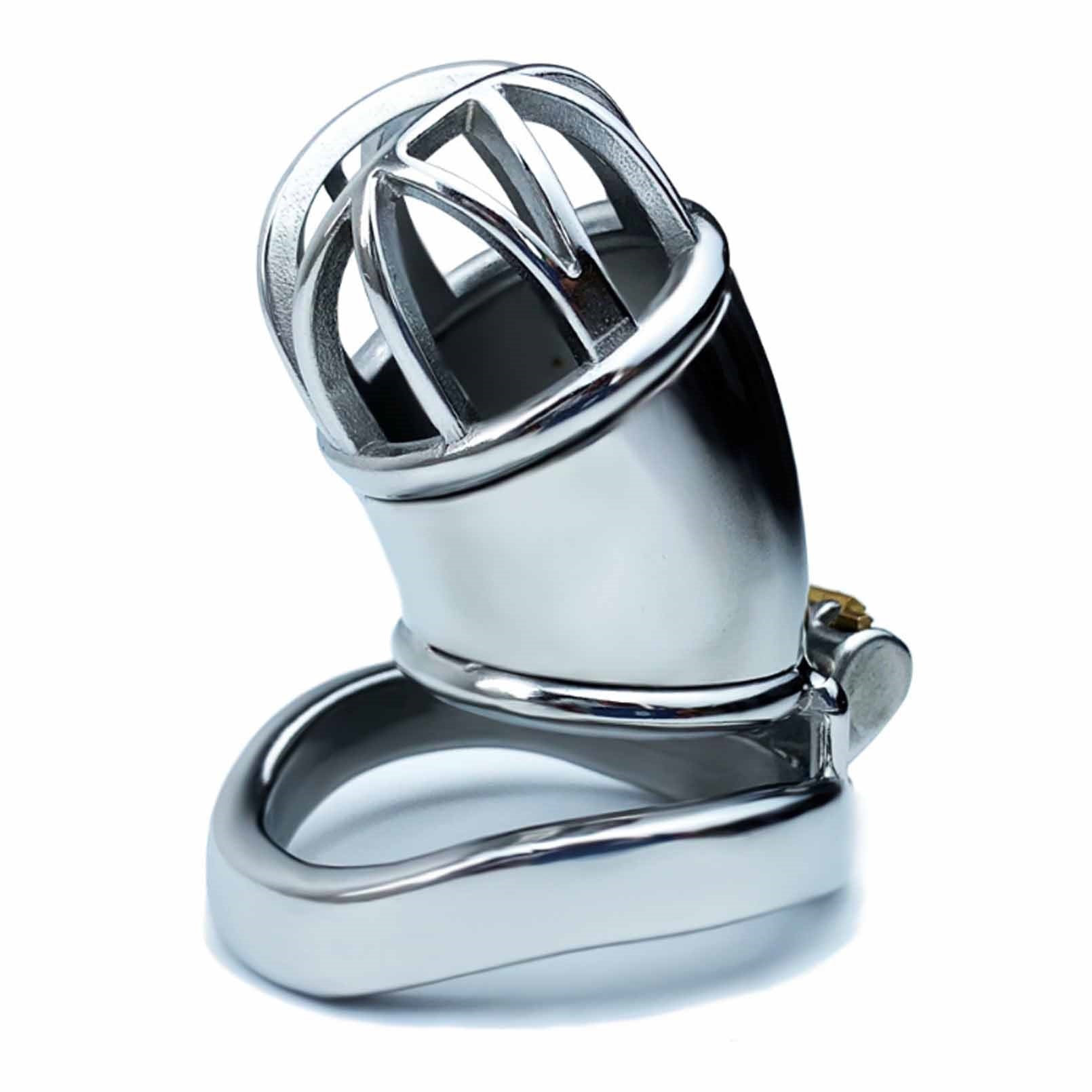 304 Stainless-steel Master Slave Chastity Device M