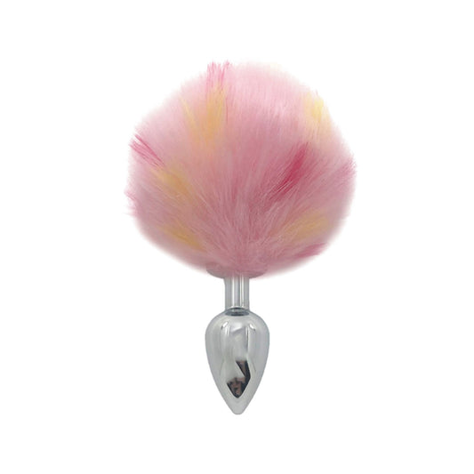 Removable Imitation Rabbit Ball Tail Stainless Ste