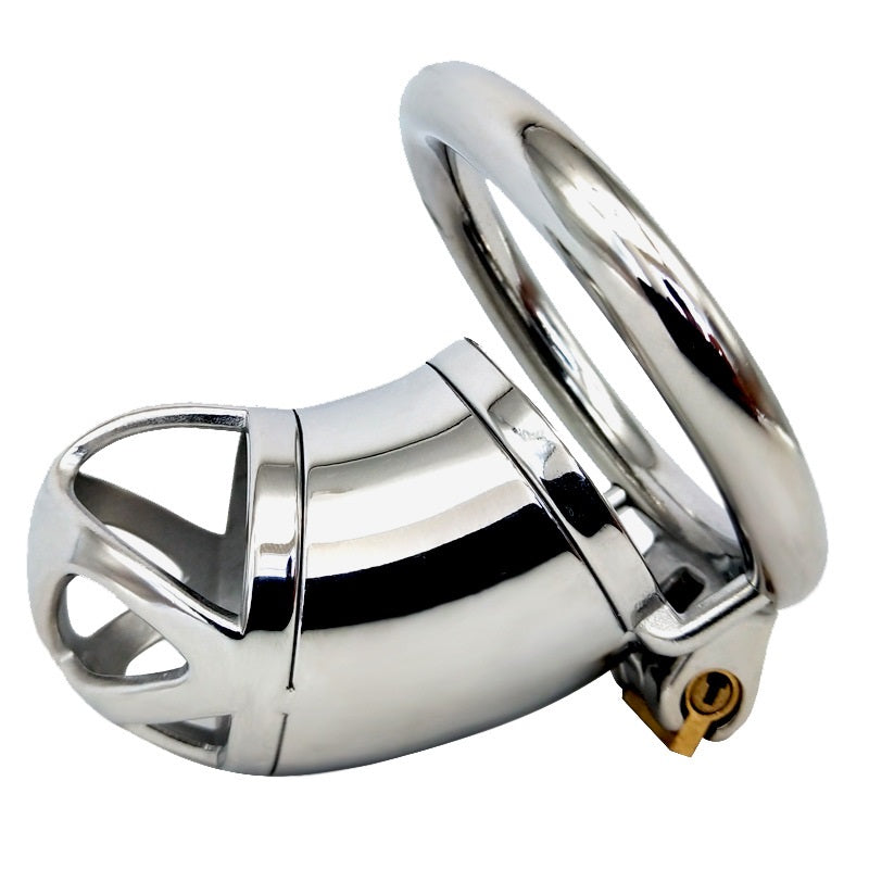 Male Cock Cage Chastity Device, Stainless Steel Ch