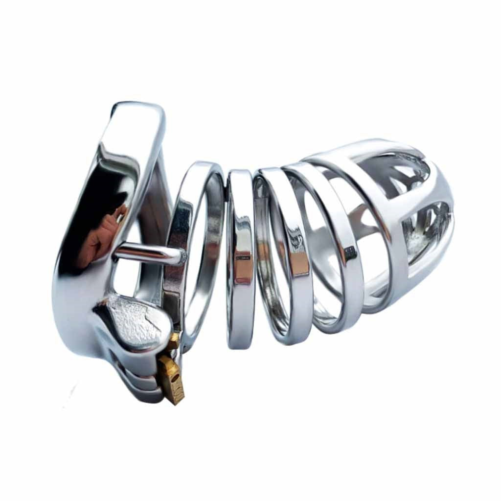 Ergonomic Design Chastity Device 2 Built-in Locks 