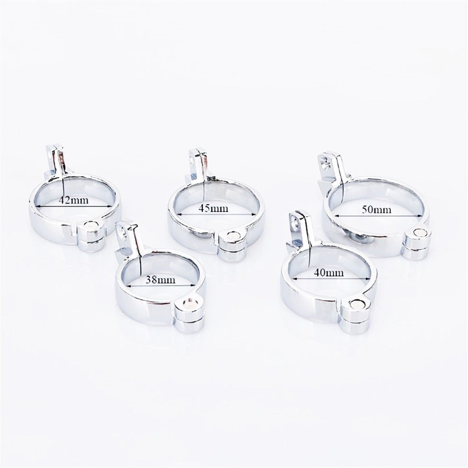 Adult Toy Metal Stainless-steel Cage Ring Device B