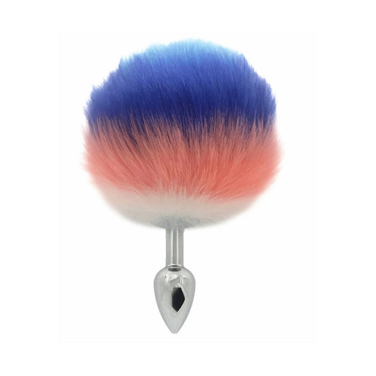 Removable Imitation Rabbit Ball Tail Stainless Ste