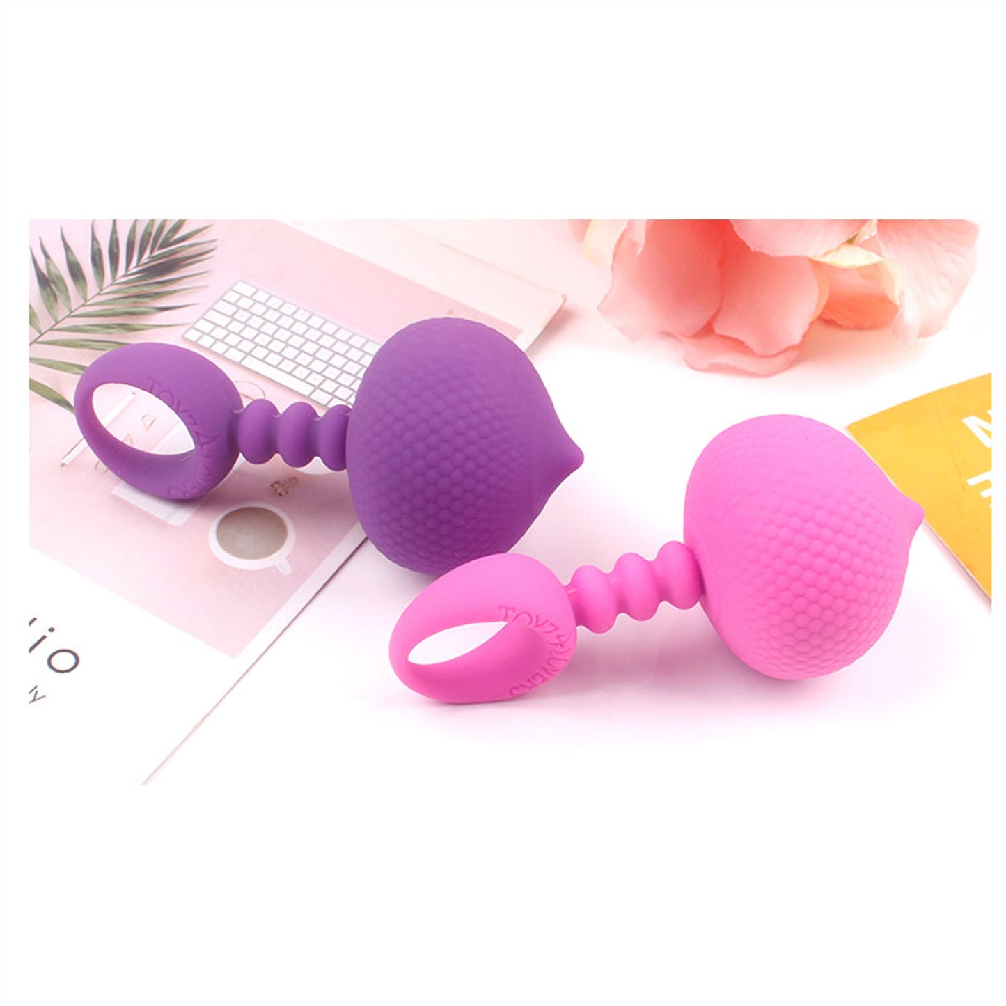 Floating Ice Cream Silicone Anal Plug Ring For Cou