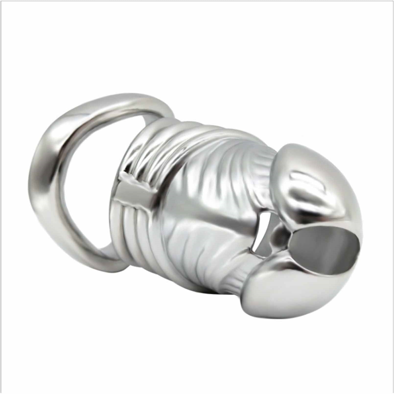 Stainless Steel Protection Cage Lock For Male Bind