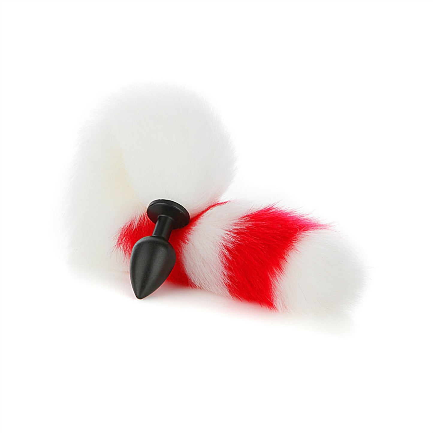 Faux fox tail anal plug ear hairpin set cosplay ad