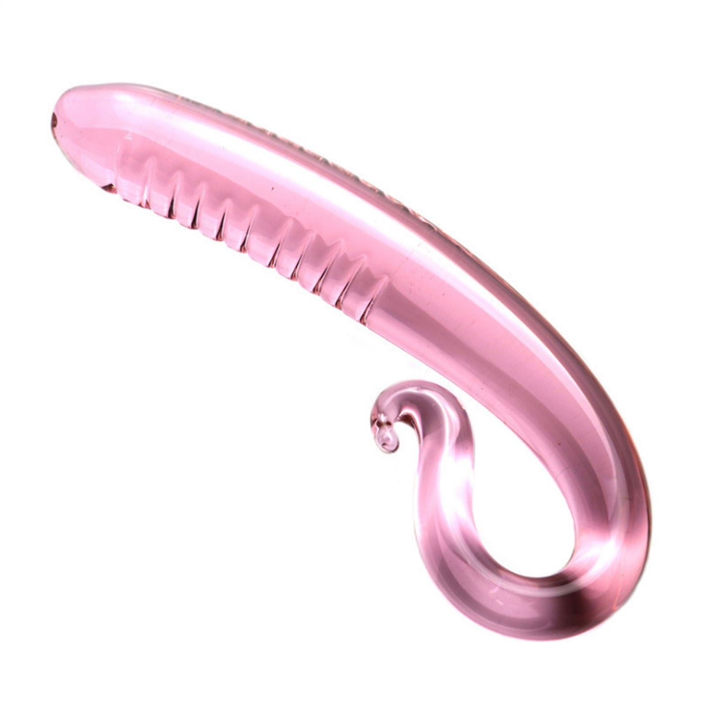 Crystal Glass Adult Toy Metal Anal Plug Ring For C