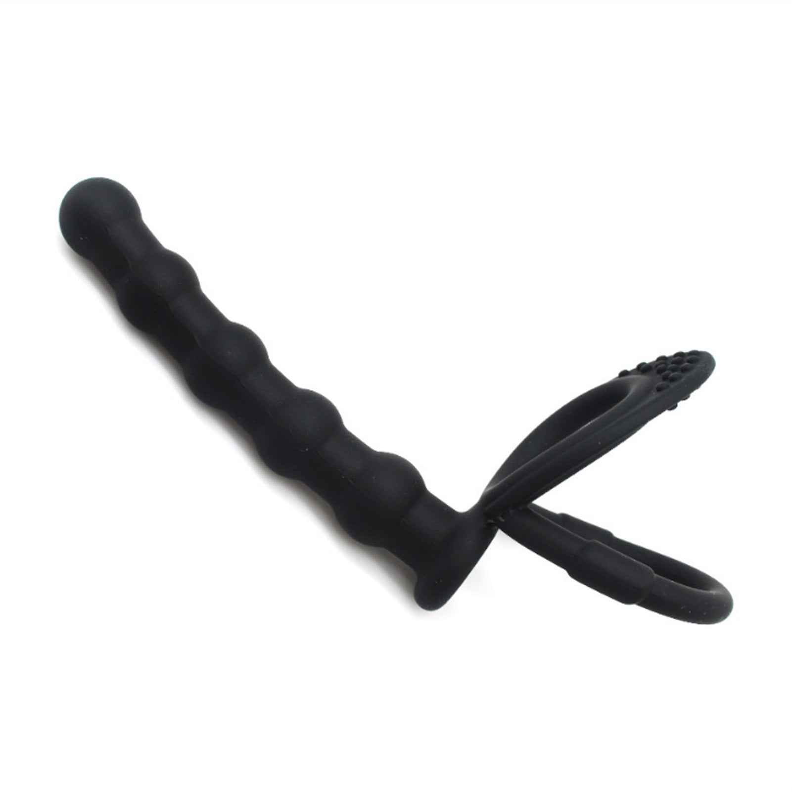 Silicone Wearing Anal Plug Bead Ring For Couple Ga