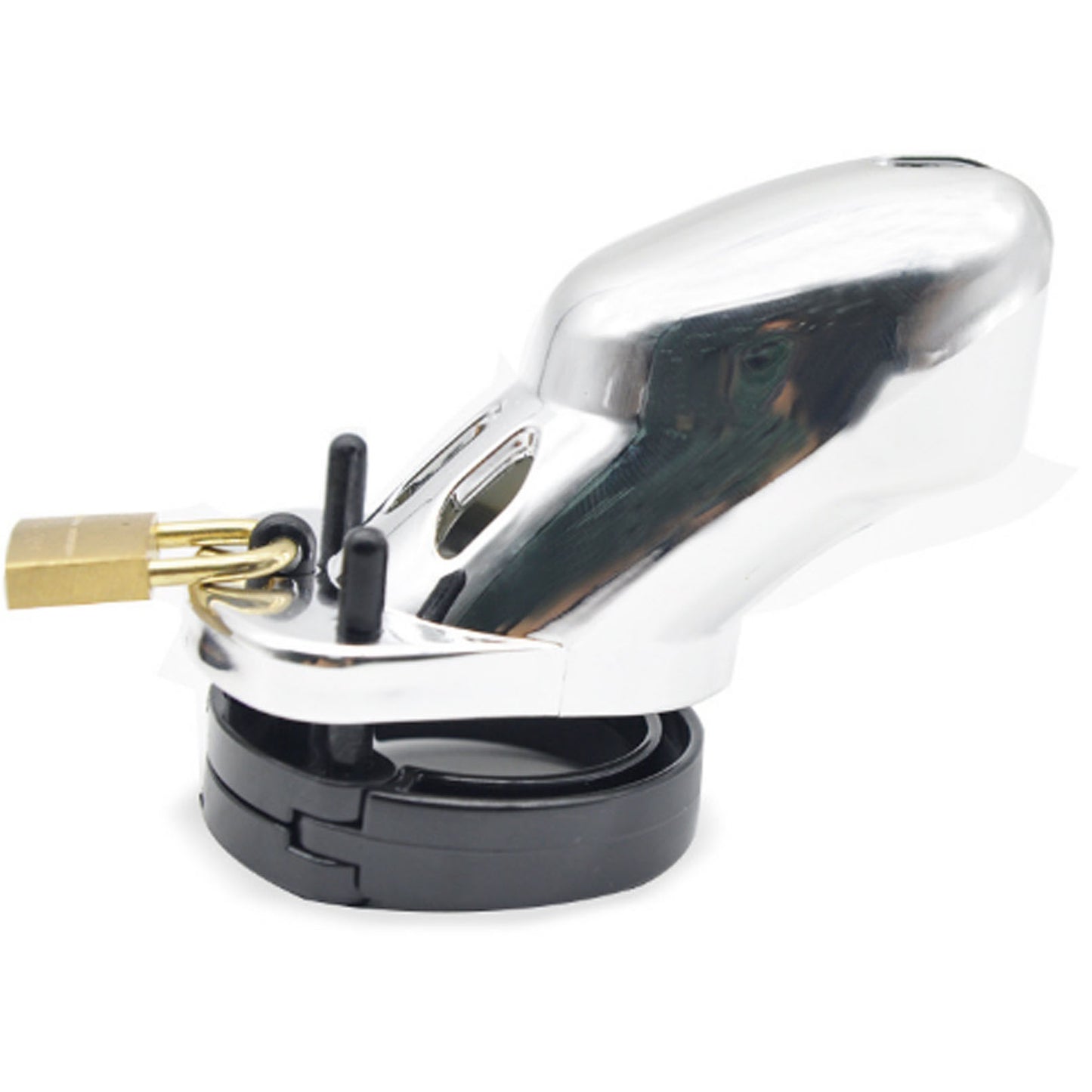 Master Slave Chastity Device Metal Cage For Man Su