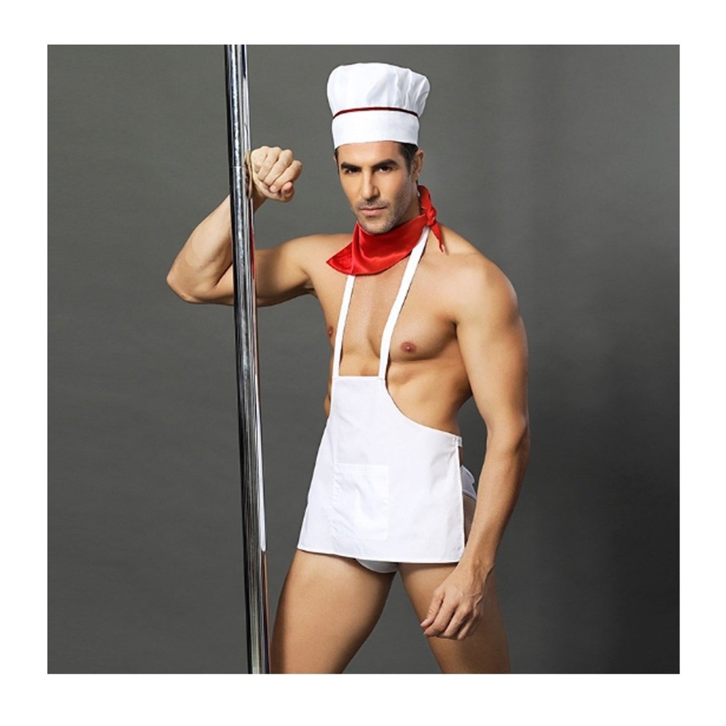 Chef Cosplay Uniform Nightclub Underwear For Men  